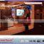 65inch Holographic Transaprent Foil/Holographic Touch Screen foil glass projection film for Advertising