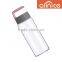 Easy carry glass water bottle 380ml one handle unique sport water bottle/gift promotion