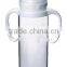 Heat resistant transparency Easy to clean borosilicate glass baby bottle