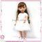 Cute American girl doll PVC cheap baby doll 18 inch for kids