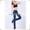 Hot sell new fashion women jeans fast shipping designer leggings ladies pant dark blue Straight leg pants C76 from Guangzhou