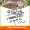 Guangzhou roofing materials Wanael rectangular white,brown greenhouse roof gutter, PVC Gutter System