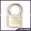 China experenced manufacturer square shape lock keychain