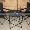 Foldable camping table and chairs sets