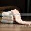 Classic design women thick striped coral velvet socks floor socks five toe socks