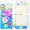 6D Silicone Fancy Color Tempered Glass Screen Protector With Design for iPhone 5 6 6S Plus ,Smart Tempered Screen Protector