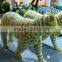 Factory price artificial animal sculpture garden decoration green topiary artificial tiger sculpture