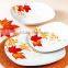 SGS,FDA,Ecofriendly Porcelain square fine dinner sets wholesale giftware