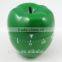 custom 2016 hot kitchen digital timer with magnet on the back/fruit shape kitechen timer olock