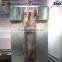 vertical pig washing machine with overhead conveying chains for pig slaughterhouse