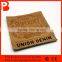 China supplier hot sale brown leather patch for halloween costumes