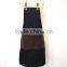 Vintage Denim Leather Barista Apron With Big Pocket