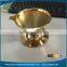  China titanium coated golden stainless steel coffee dripper / pour over coffee dripper
