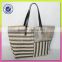 Jute material and tote bag lovely and women fashion style high quality cotton handbag