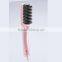 2 in1 Anion Fast Hair Straightener Comb Smooth Brush Hair Straightening Irons Negative Ions Auto LCD Ceramic Hair Straight Brush