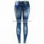Custom Destroyed Butt Lift Jeans Sexy Woman Jeans