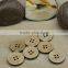 Natural Four Holes Coconut Shell Buttons for Garment
