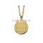 Metal Customized Gold Plated Dog Tags on Chain