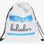 Top grade polyester sports drawstring bag / non woven drawstring backpack , nylon polyester drawstring bag