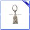Personalized zinc alloy pearl nickel custom made metal keychain