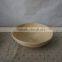 Rattan bowl shape banneton with liner
