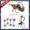 Iris Flower Design Wine Goblet