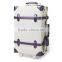 Customized export genuine leather luggage set