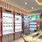 modern optical showcase, wall mounted eyewear display