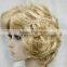 Sxy Golden Curly Women Female ladies Daily wig N541