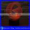 Acrylic 3D Magic Heart Shaped LED Night Light Creative Stereoscopic 7 Colors Flashing Touch LED Night Light
