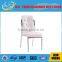Dinning chair with fabric covering and high rebound sponge,stainless steel legs