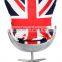 Arne Jacobsen Replica Flag Aluminium Egg Chair