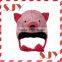 100% Acrylic hats animal knit children hats &caps