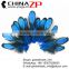 No.1 plumage supplier in China wholesale BLUE Laced Hen Loose guinea Feather