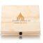 china factory FSC&BSCI large wooden essential oil storage box