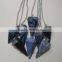 SODALITE 6 FACETED PENDULUM