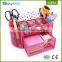 Office &amp; school supplies pink power coated metal mesh desk organizer