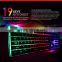 High quality Brand FANTECH K9 ABS Colorful LED Backlit Wired USB Gaming Keyboard Computer Keyboard for Desktop Laptop