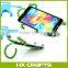 Universal Soft Silicone Flexible Cell Phone Holder Multifunction Human Shape Hanger Phone Holder For Cellphone