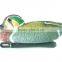 Green-head plastic duck hunting decoys