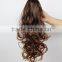 Deap Curly Clip in Hair Weave Extension for Women