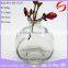 150ml200ml good trasparency oblateness reed glass aroma diffuser bottle with cork Home fragrance glass bottle