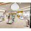 professional manufacturer makeup station with lights makeup station cosmetic counter design