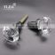 Furniture Hardware Door Lock Clear Bathroom Glass Door Handle Set