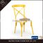Modern metal chairs manufacturing upholstered seat chair