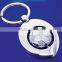 custom 3d metal football shape keyring