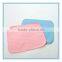 Round edge Microfiber cleaning towel