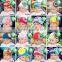 2015 New and Lastest Fashion Cotton Baby knit Modern Hats with 3D Felt Flower