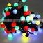 2015 outdoor led christmas ball string light RGB string light