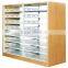 Modern Wrougth Iron Book Shelf ,Wooden Bookshelf for sale